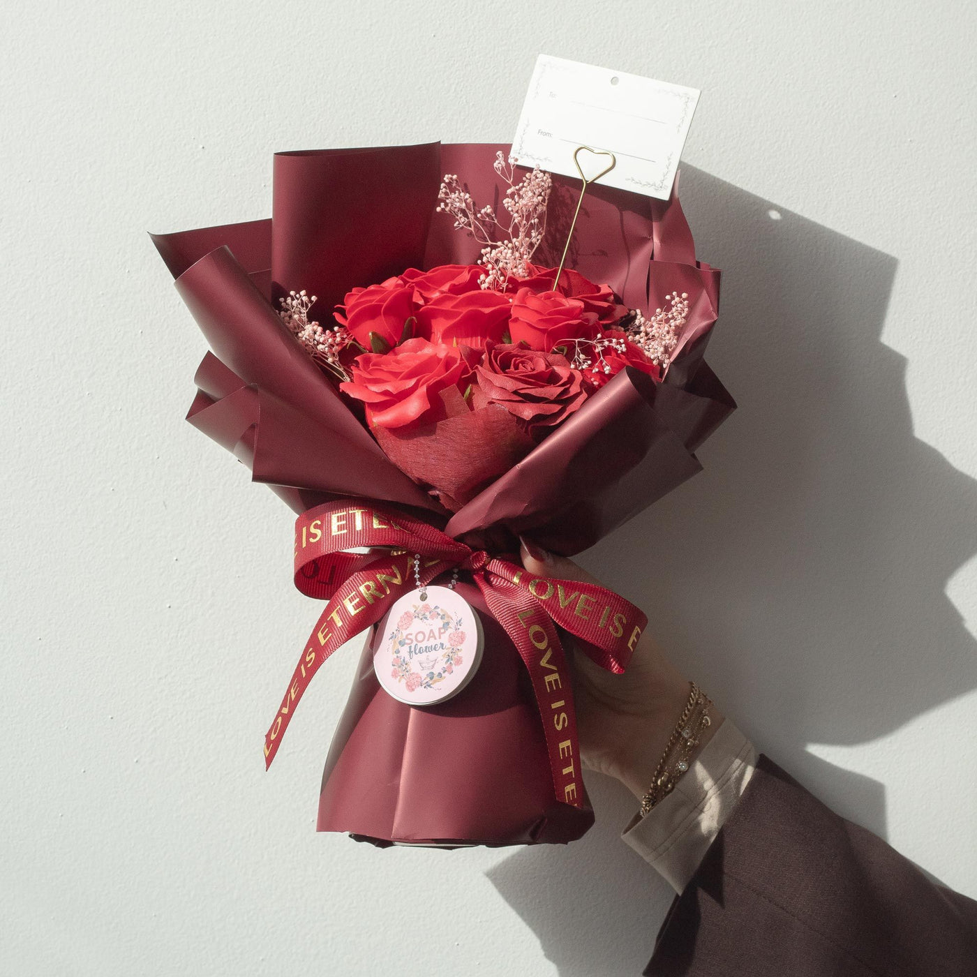 Large Red Rose Bouquet, Love is Eternal