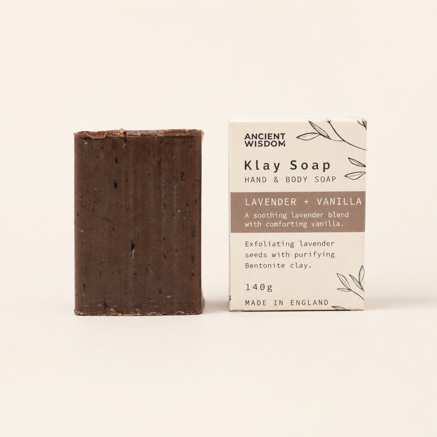Lavender and Vanilla Clay Soap