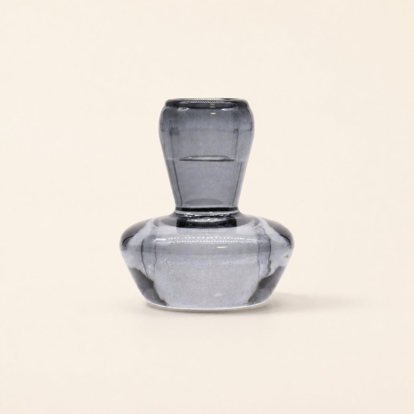 Mushroom Candle Holder, midnight grey