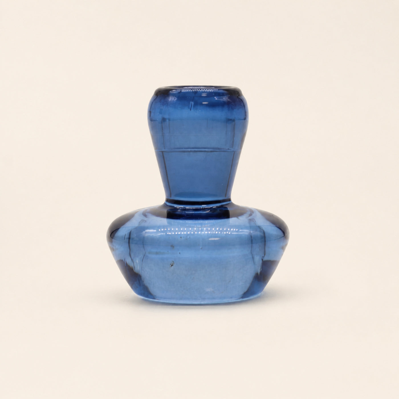 Mushroom Candle Holder, royal blue