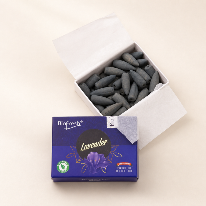 Lavender Backflow Cones, pack of 40