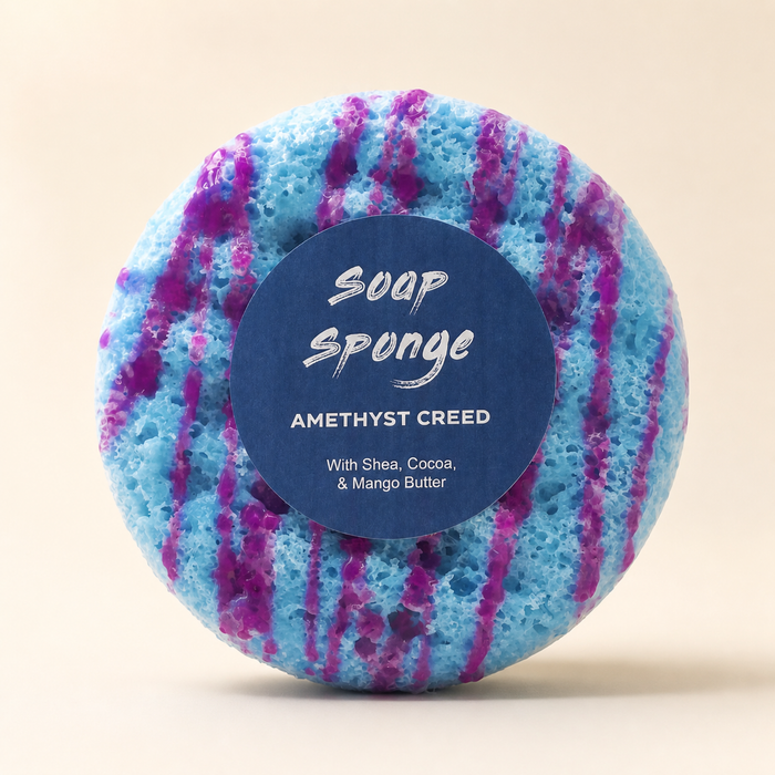 Amethyst Creed Soap Sponge