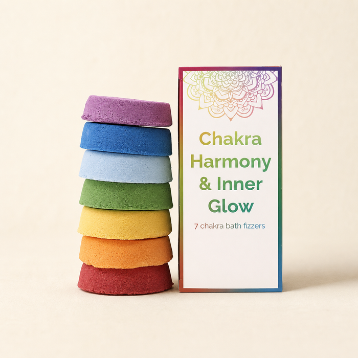 Chakra Bath Fizzers, box of 7
