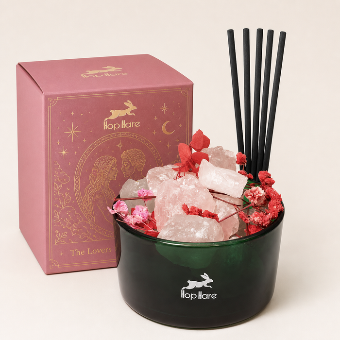 Rose Quartz Diffusing Crystal Set