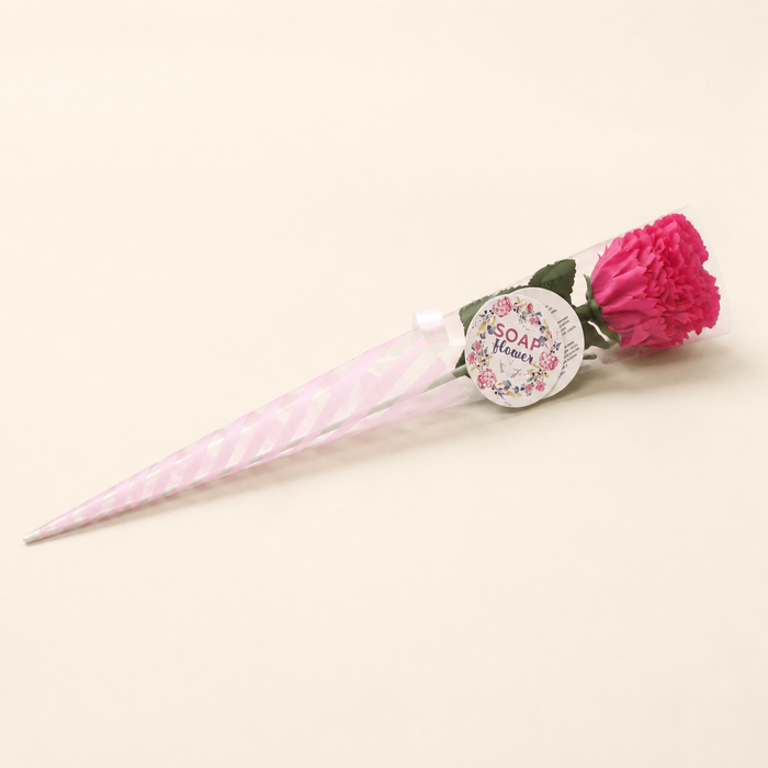 Soap Flower Single Stem, carnation