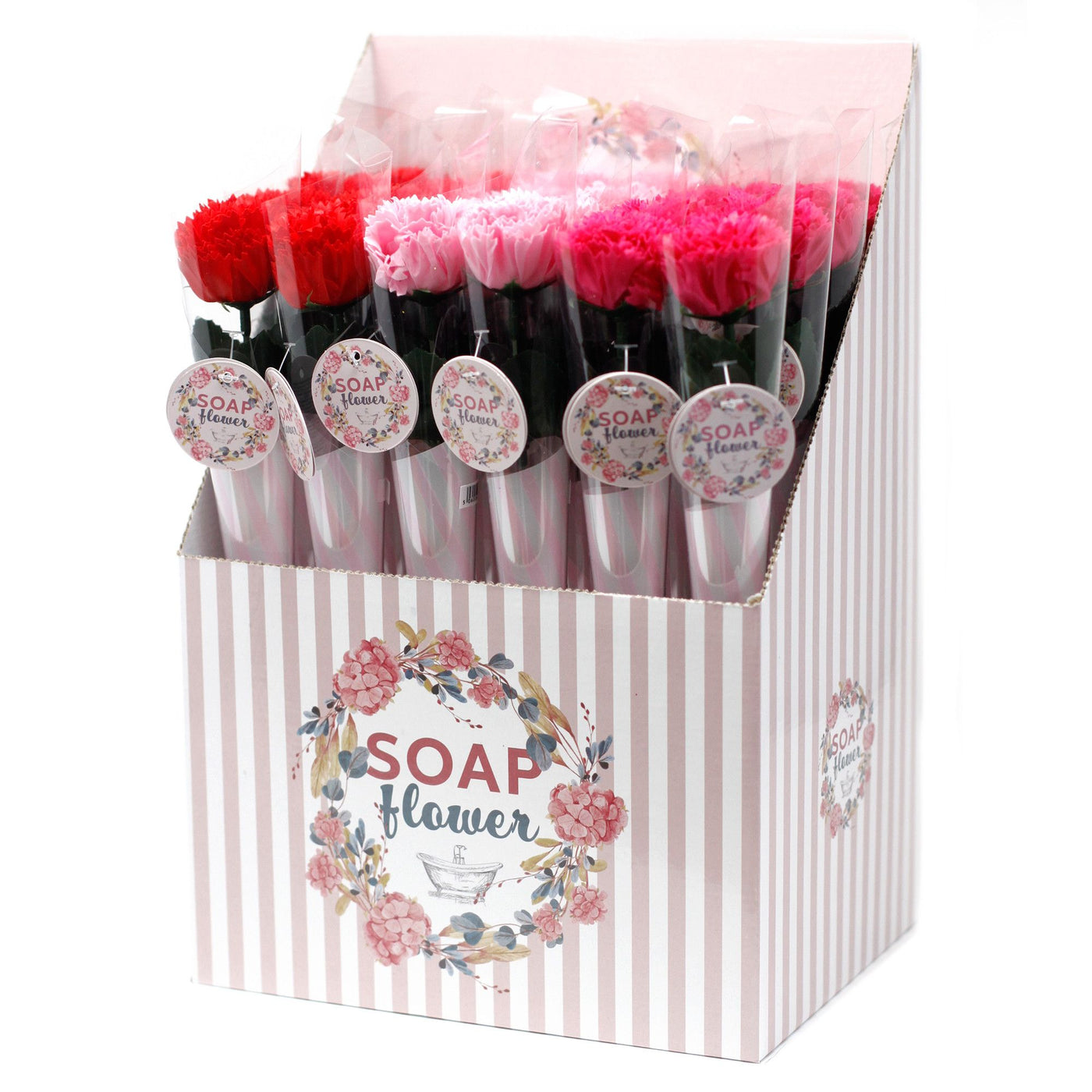 Soap Flower Single Stem, carnation