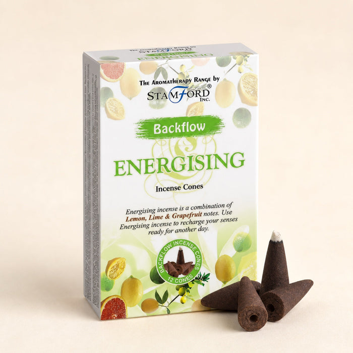 Aromatherapy Backflow Cones, Energising
