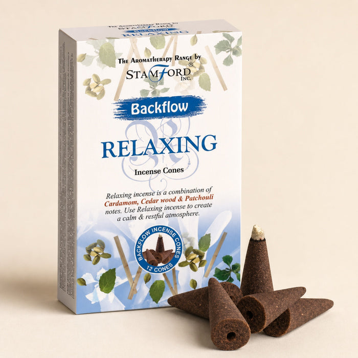 Aromatherapy Backflow Cones, Relaxing