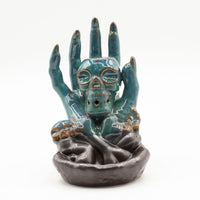Backflow Incense Burner, Skull in Hand — view 6 of 6