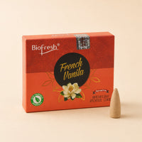 Biofresh Backflow Cones, French Vanilla