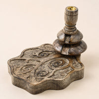 Medium Mango Wood Backflow Burner, Tree of Life