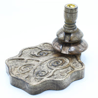 Medium Mango Wood Backflow Burner, Tree of Life — view 2 of 2