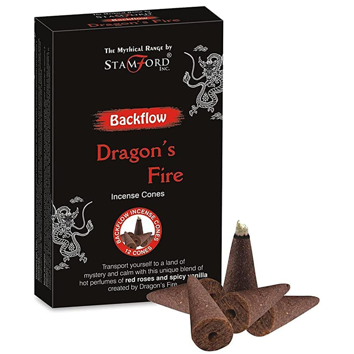 Mythical Backflow Cones, Dragon Fire — view 2 of 3