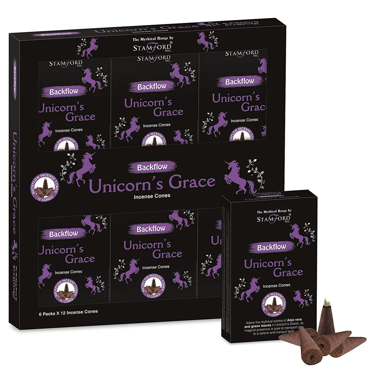 Mythical Backflow Cones, Unicorn Grace — view 3 of 3