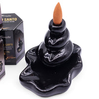 Masala Backflow Incense Cones, Palo Santo, Pack of 10 — view 2 of 8