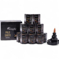 Masala Backflow Incense Cones, Palo Santo, Pack of 10 — view 4 of 8