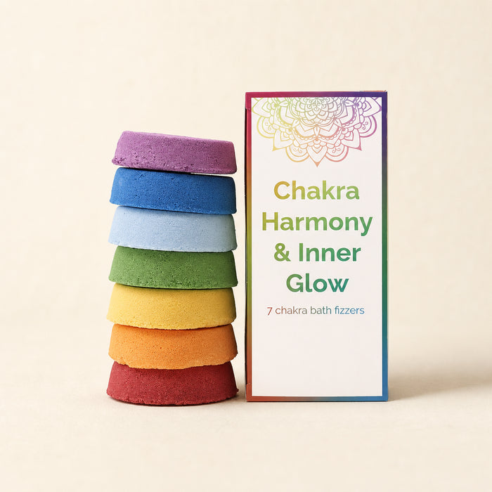 Chakra Bath Fizzers, box of 7
