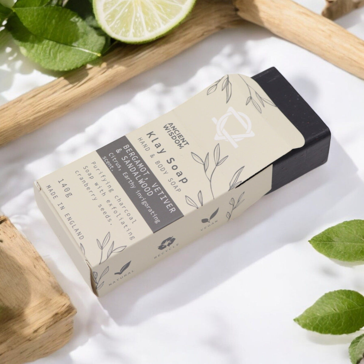 Bergamot and Sandalwood Clay Soap — view 5 of 6