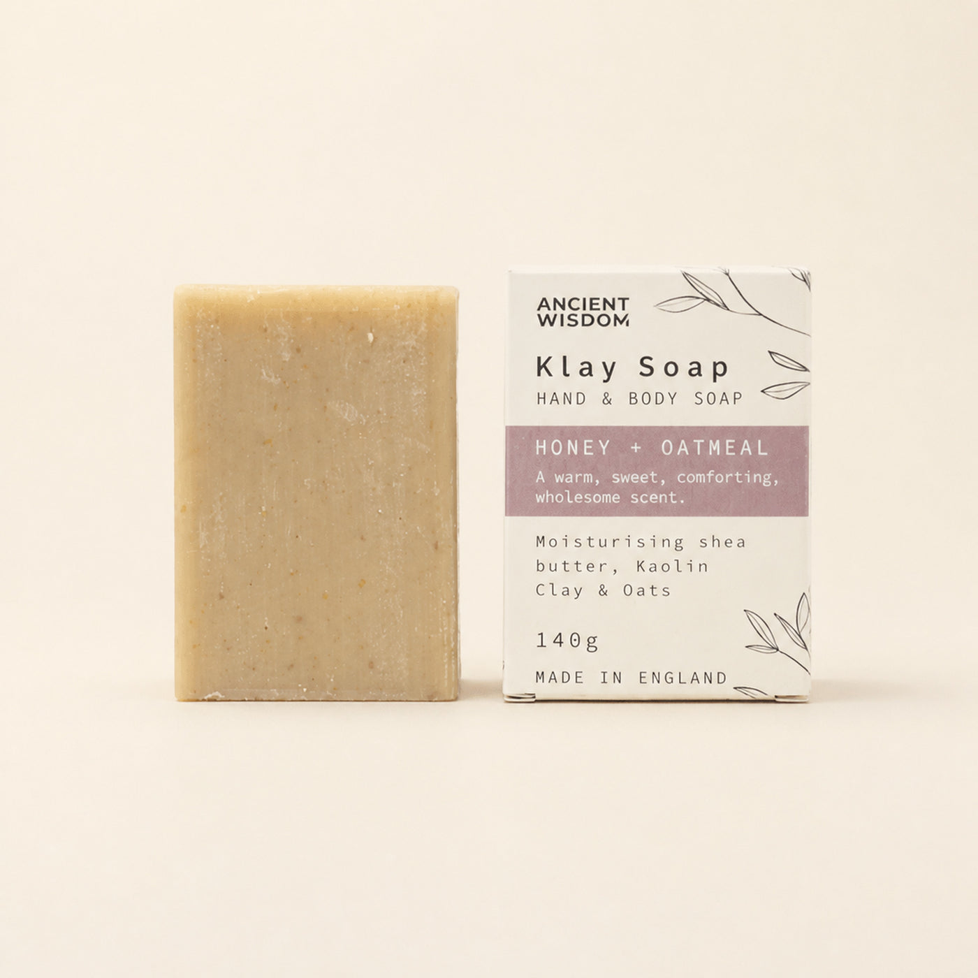 Honey and Oatmeal Clay Soap