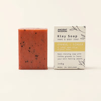 Orange and Ginger Clay Soap