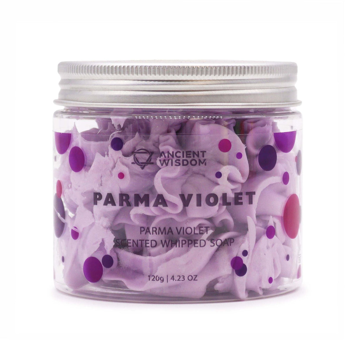 Parma Violet Whipped Soap, 120g — view 3 of 4
