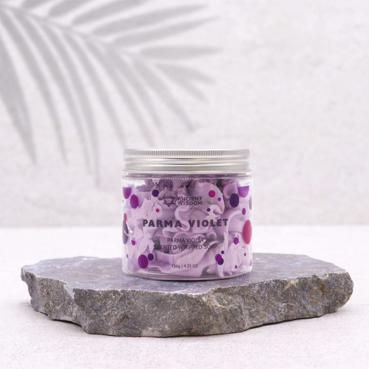 Parma Violet Whipped Soap, 120g — view 4 of 4