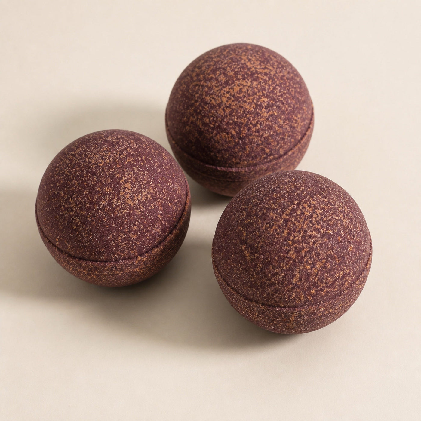 Jumbo Bath Bombs, Chocolate & Orange, Set of 3