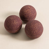Jumbo Bath Bombs, Chocolate & Orange, Set of 3