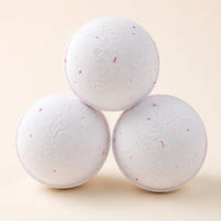 Jumbo Bath Bombs, Coconut, Set of 3