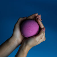 Jumbo Bath Bombs, Cranberry, Set of 3 — view 3 of 4