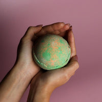 Jumbo Bath Bombs, Mango, Set of 3 — view 2 of 4