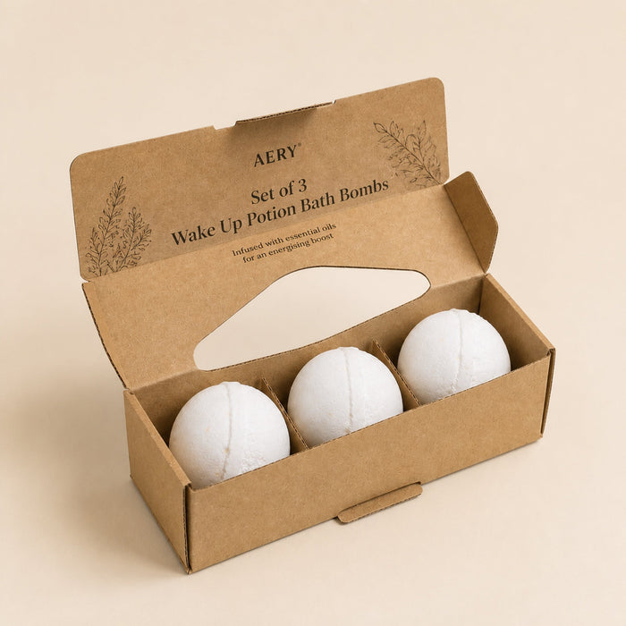Bath Bomb Potions, Grapefruit, Mint & May Chang, Set of 3