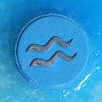 Zodiac Bath Fizzers with Horoscope, Aquarius — view 4 of 5