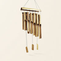 Bamboo Wind Chime, twelve tubes
