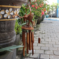 Coconut Dragon Bamboo Wind Chime — view 3 of 3