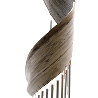 Coconut Leaf Wind Chime, whitewash — view 5 of 6