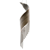 Coconut Leaf Wind Chime, whitewash — view 6 of 6