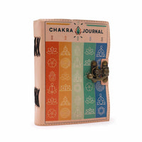 Seven Colour Leather Notebook, deckle edge — view 4 of 4