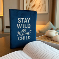 Velvet Notebook, Stay Wild Moon Child, 80 Pages — view 2 of 4