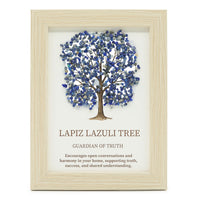 Gemstone Picture, Tree of Life in Lapis — view 5 of 5