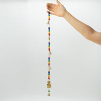 Brass Buddha Chime with Chakra Beads — view 2 of 6