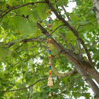 Brass Buddha Chime with Chakra Beads — view 4 of 6