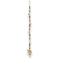 Brass Elephant Chime with Chakra Beads — view 5 of 5