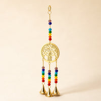 Brass Tree of Life Chime, 3 Bells, 31cm