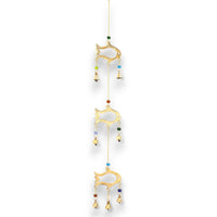 Brass Fish Drop Chime, 7 Bells, 54cm — view 3 of 6