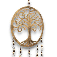 Large Brass Tree of Life Bell Chime, 35cm — view 4 of 11