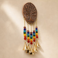 Brass Tree of Life Chime, 5 Bells, 36cm