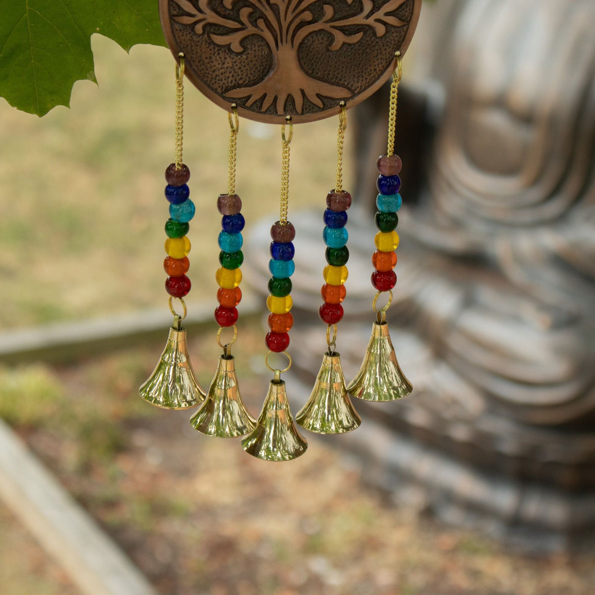 Brass Tree of Life Chime, 5 Bells, 36cm — view 10 of 10