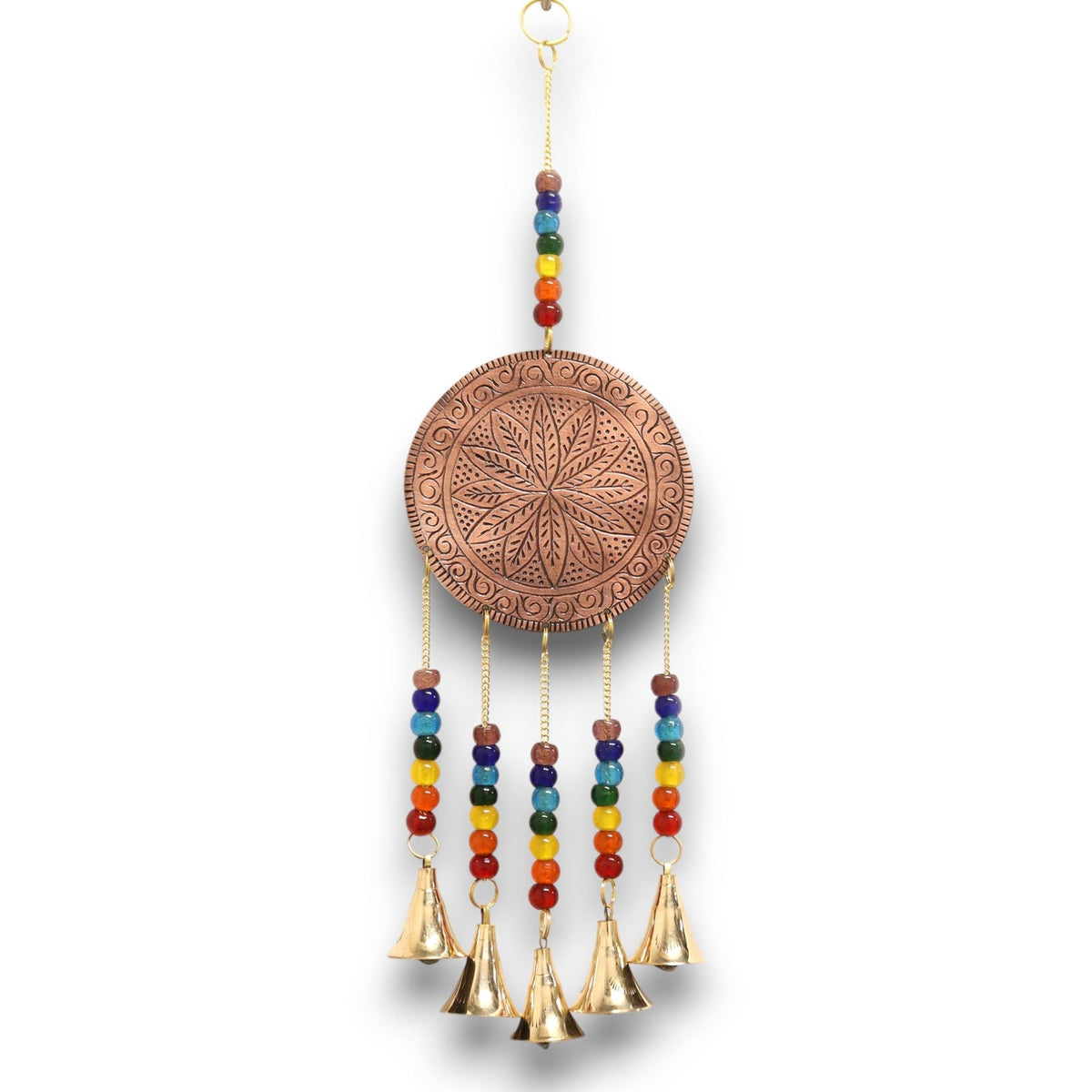 Brass Tree of Life Chime, 5 Bells, 36cm — view 4 of 10