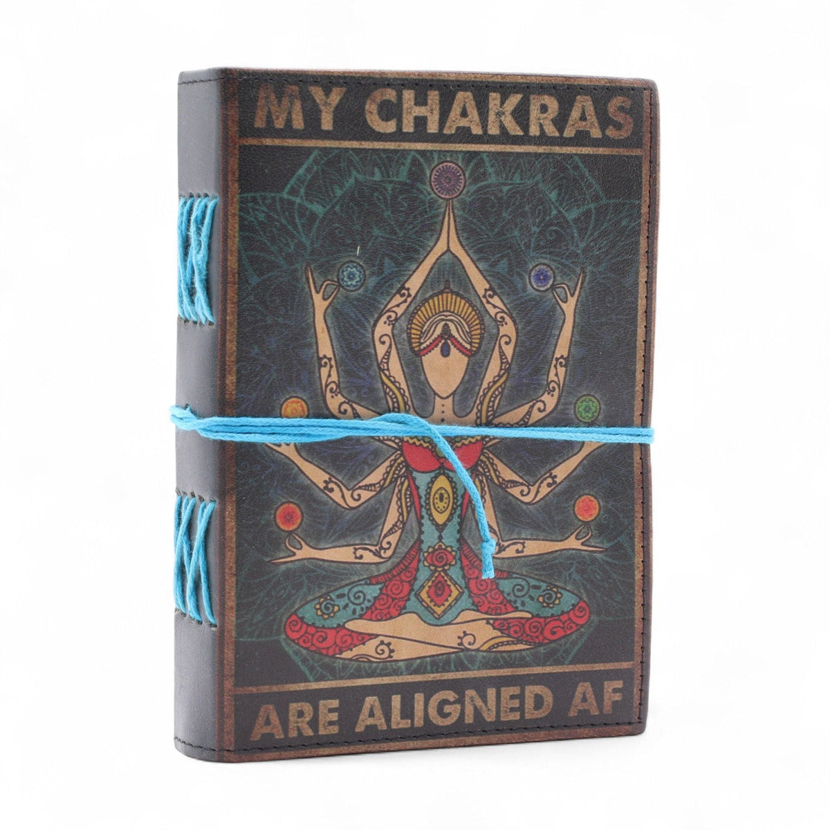 Leather Notebook, My Chakras Are Aligned — view 7 of 8